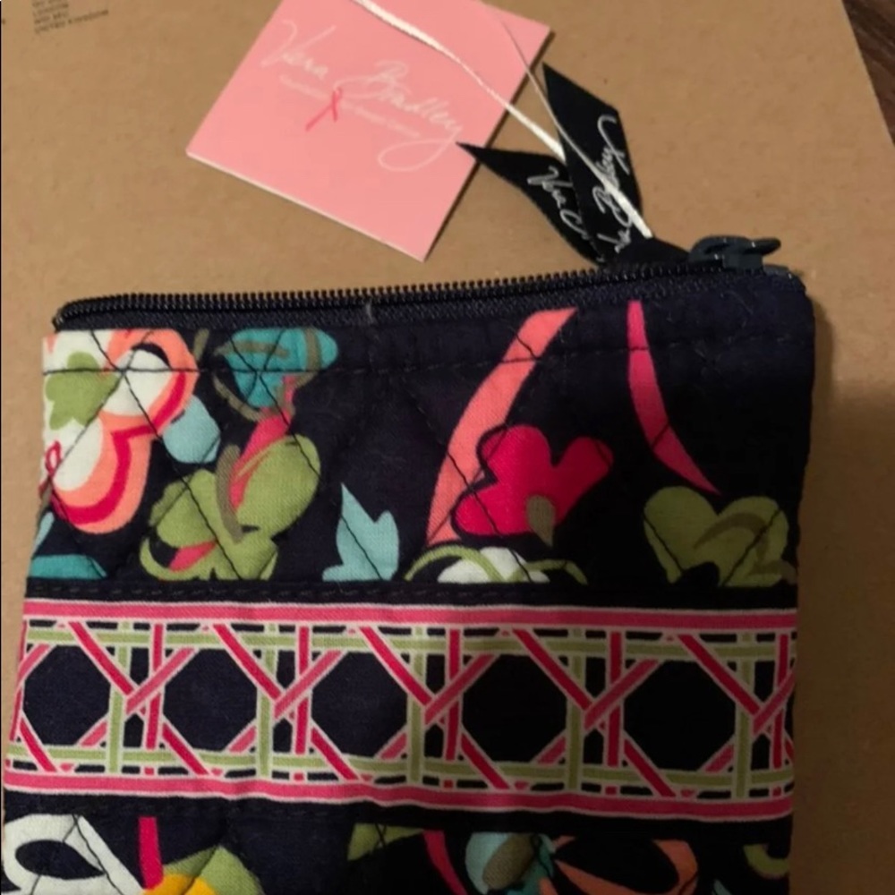 Vera Bradley zippered coin purse